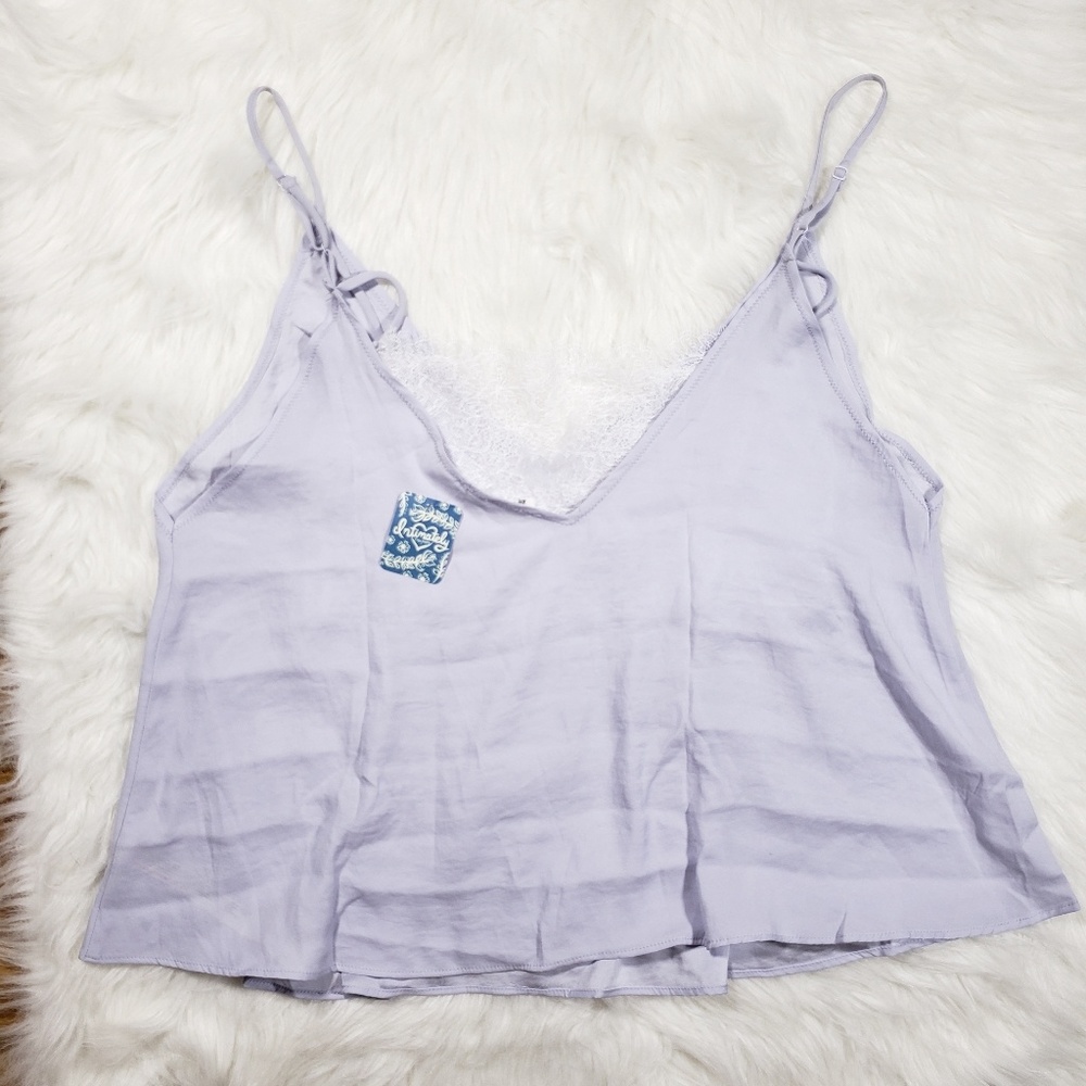 NWT FREE PEOPLE DEEP V BANDEAU CAMI (S) - Picture 5 of 7